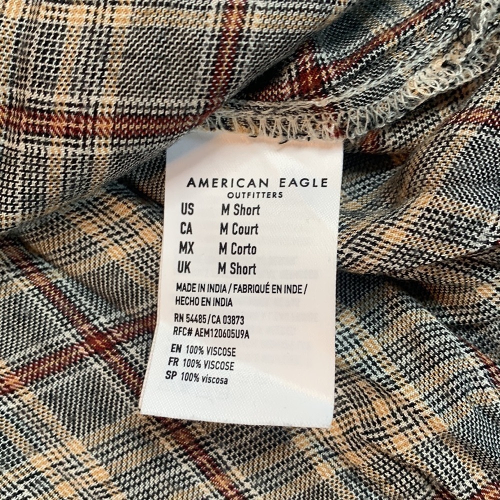 American Eagle Outfitters Plaid Dress - Picture 5 of 7